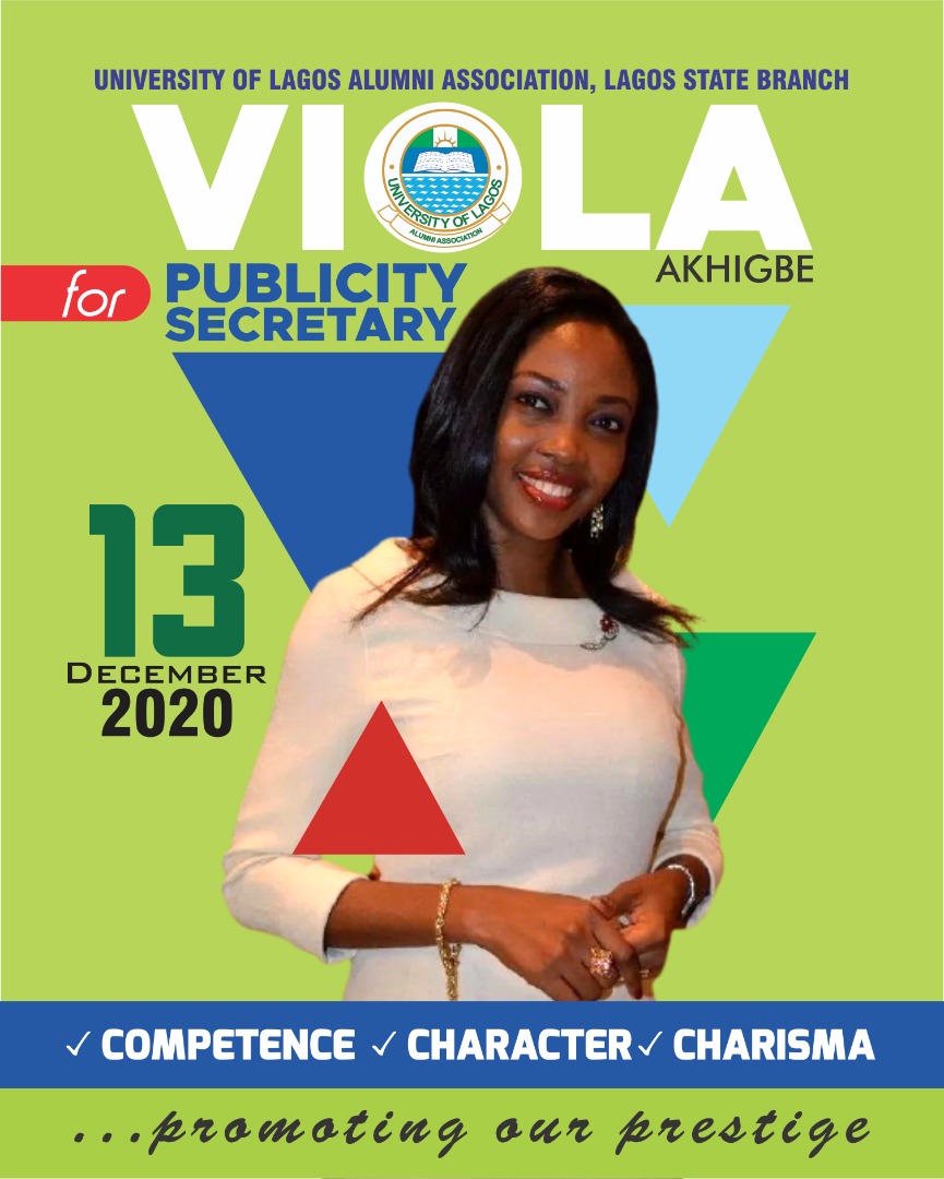 SaintViola's tweet photo. Greatest Akokites!

BSc, Msc, PGD, PhD... Whatever certificate you got from Unilag...
This is for us!
13.12.20 Lagos. 
Registration ends tomorrow 23.11.20

#ViolaForPublicitySecretary 
#UnilagAlumniLagos  
#PromotingOurPrestige 

Spread the word! Prepare to vote! https://t.co/PSjxPo3sgf