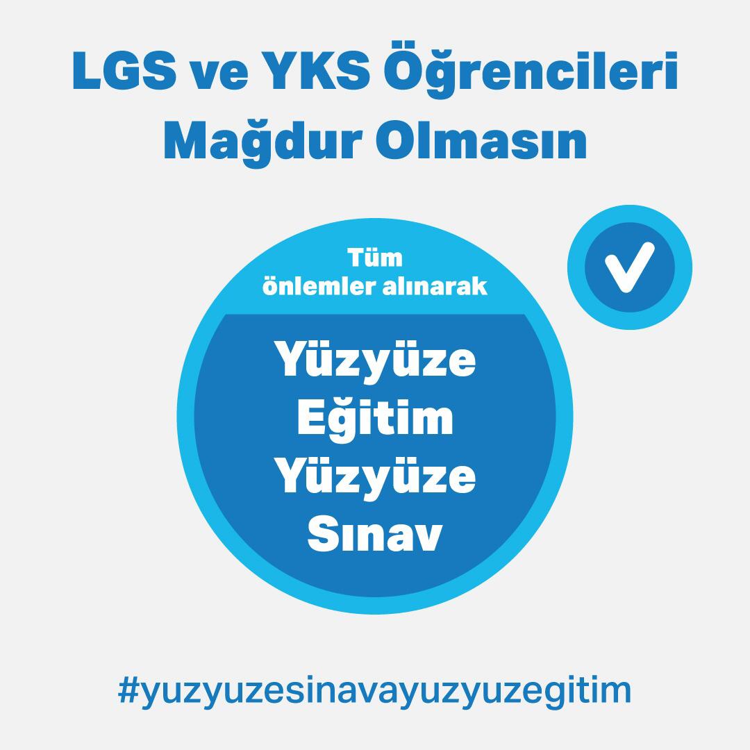 #yuzyuzeegitimistiyoruz