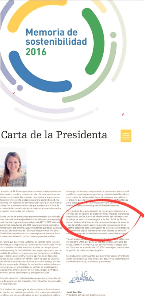 airenet2's tweet photo. La incineradora Tersa, anunció en 2016 q instalaría filtros catalíticos. En 2017, también.  Y en 2018 y en 2019. Os adjuntamos las "promesas" de sus presidentes. Ayer llamó a rueda de prensa.  A que no saben qué anunció?🤣 https://t.co/UuyrcoqTk4