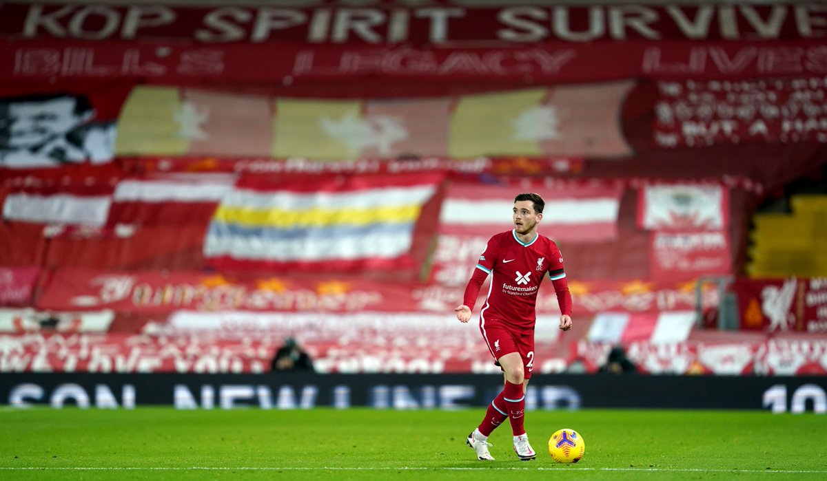 Squawka's tweet photo. Since joining Liverpool for £8m at the start of the 2017-18 season, Andy Robertson has provided more league assists (31) than any other defender in Europe's top five divisions.

Define: bargain. 🥜 https://t.co/ZMo4wLHxgN