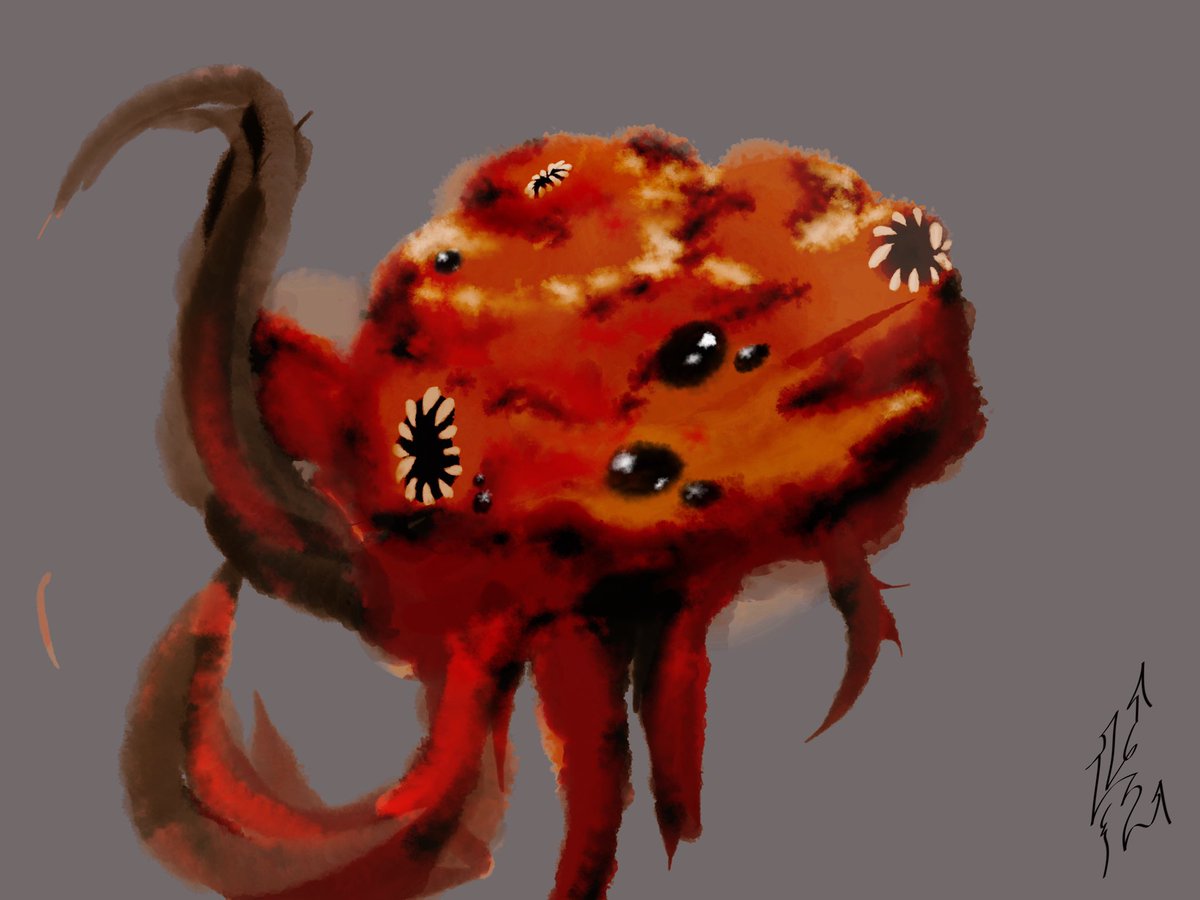 LazzyDawg17's tweet photo. Eldritch Entities series by @LazzyDawg17 
#LazzyDawg17 #HorrorTerrors #Eldritch #EldritchAbominations #cosmicEntities #Strange #abstractart #Alien #Monster #Supernatural #HPLovecraft #lovecraftian https://t.co/9b6fuxj48U