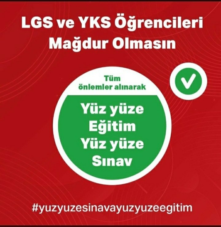 #yuzyuzeegitimistiyoruz