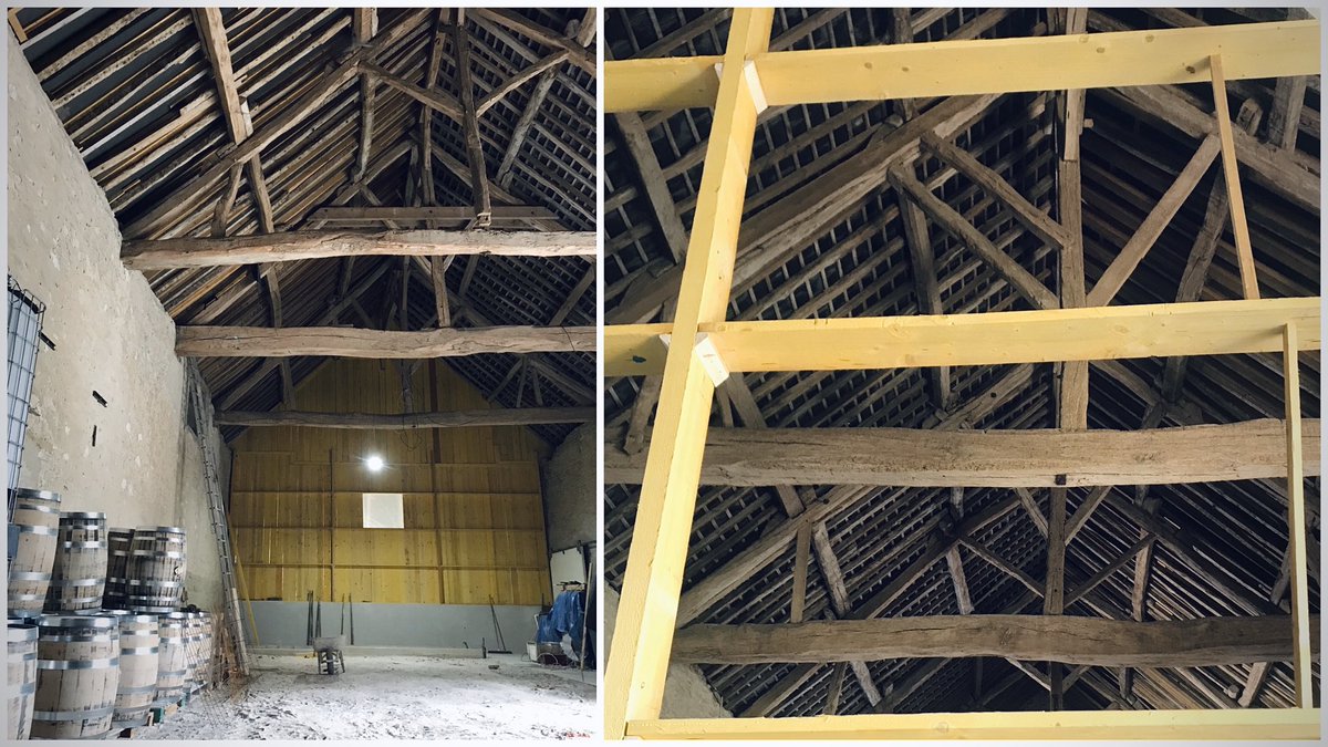 W_Lagomorphe's tweet photo. Notre 2ème chai pourra accueillir 300 fûts de #Whisky sur notre ferme-distillerie. https://t.co/LBRqVN6gBa