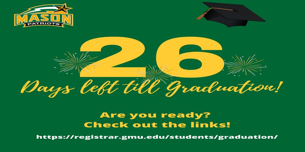 GianellaContr20's tweet photo. Let's celebrate safety as you look onward to your next chapter. 🎓
@JacobMkn20 @IbraaBen @Lunchy88 #GMUGradChecklist #GMUSeniorQuote #Grad2020 #MimsPR https://t.co/UxxqWXKC3b