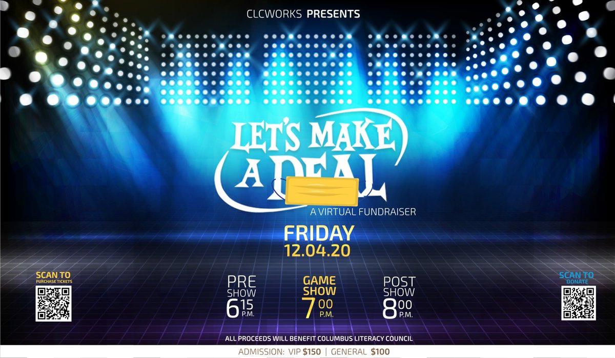clcworks's tweet photo. Help CLC celebrate 50 years of service to our community by joining us for our virtual gameshow fund-raising event -- a fun night for the whole family!
Grab your tickets TODAY: https://t.co/h7Fc5KMCL5
#CLCWorks #50yearsandcounting #columbus #gamenight #clcconnect #CLC50 #nonprofit https://t.co/jlXlESdzlj