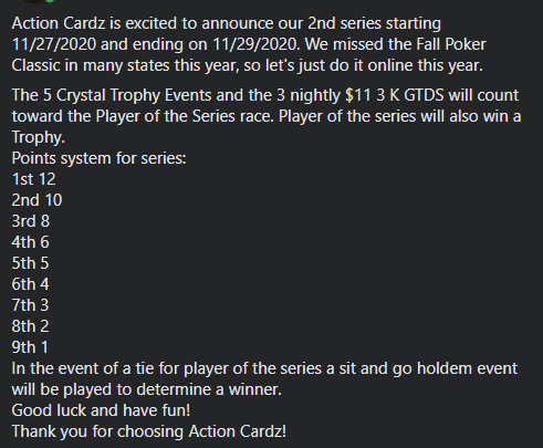 Poker4Breakfast's tweet photo. PM me or comment here to get added.
@tmanziemann 
@ActionCardz https://t.co/9W6SNrbqua
