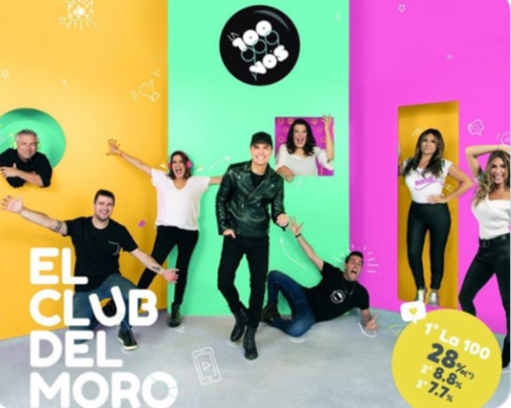 Mañana arrancamos el día con el mejor equipo del programa número uno de la radio #ElClubDelMoro #LaTopadoraDelAire <a href="/SANTIAGODELMORO/">SANTIAGO DEL MORO</a> <a href="/emilianoraggi/">Emiliano Raggi</a> <a href="/nachobulian/">Nacho Bulian</a> <a href="/catherine_fulop/">Catherine Fulop</a> <a href="/soymajulozano/">Maju</a> <a href="/CostaOkis/">costaokis</a> <a href="/bbsanzo/">bbsanzo</a> en <a href="/la100fm/">LA 100</a> hasta las 10 💪📻💯🍀