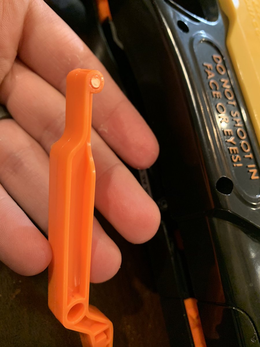 helpoutcustomer's tweet photo. @bugasalt heard something loose and gun stopped working. Opened it and this was out. Any suggestions? https://t.co/r49RsyKxwd
