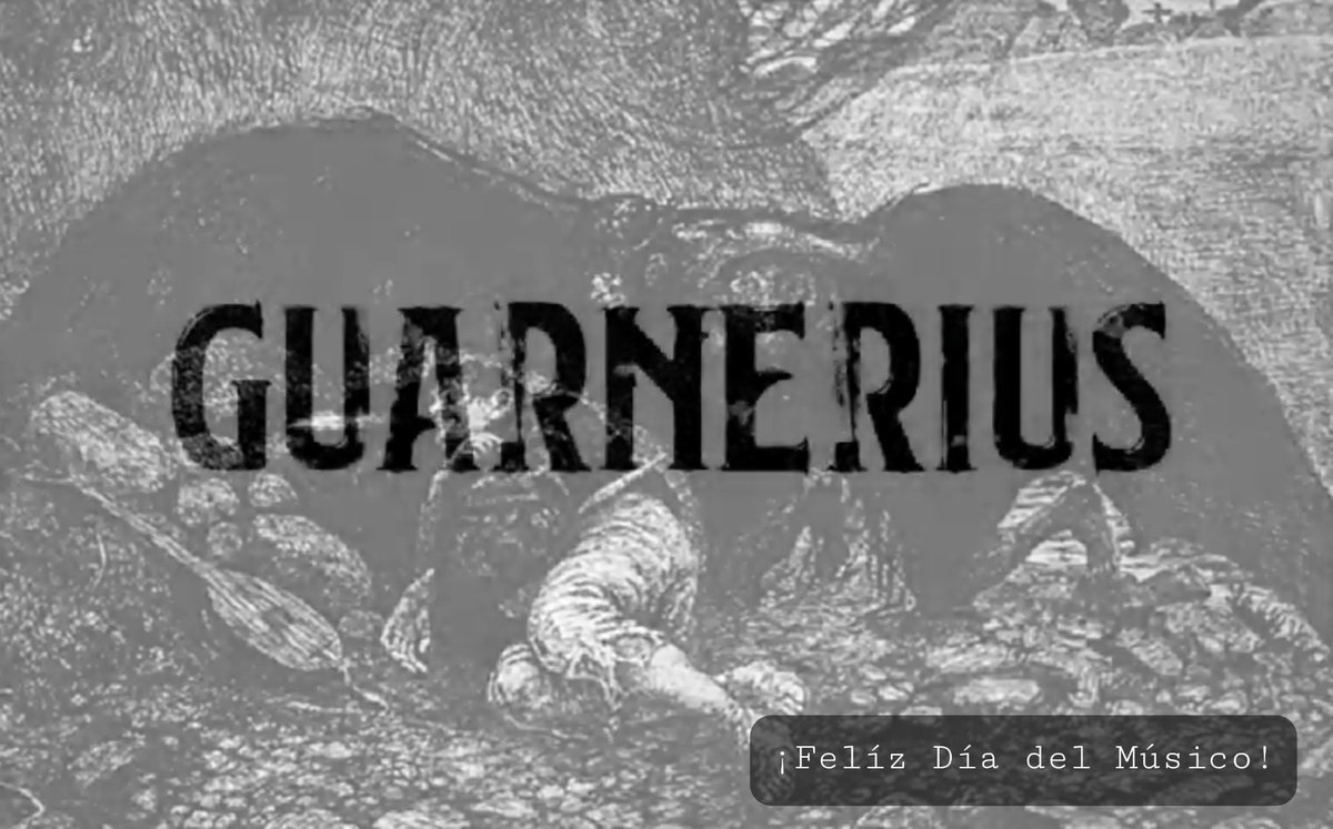 Guarneriusmetal's tweet photo. Apreciables colegas y amigos ¡Felíz Día del Músico! 🎶 #Músicos #DíaDelMúsico 🎶 https://t.co/Wfw7G2RM1r