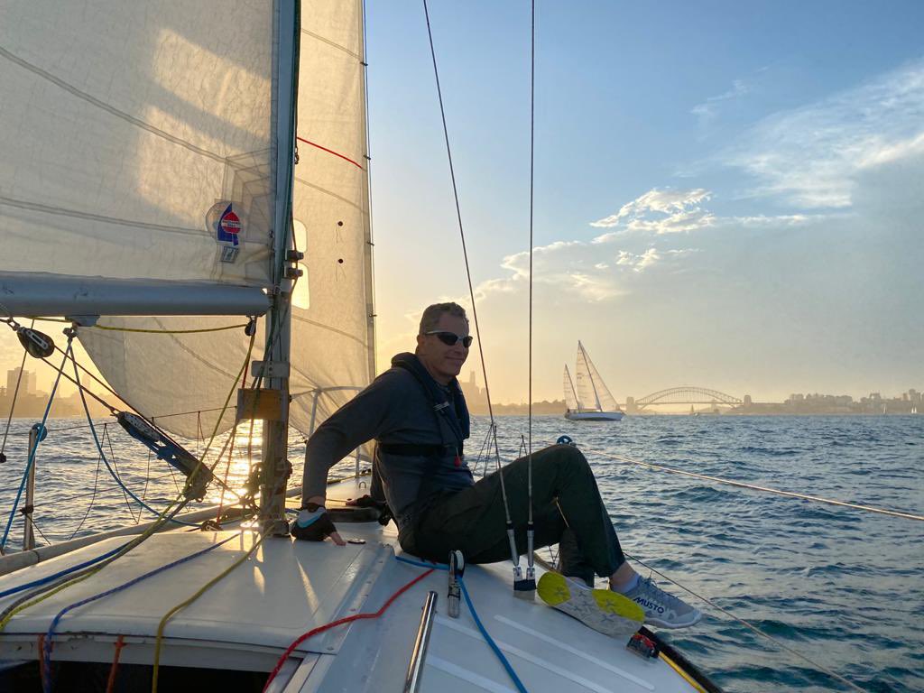 clarefraser's tweet photo. @Abi_Rimmer We do the Friday evening twilight sailing race ... great way to de stress at the end of the week https://t.co/ETffxftmrM