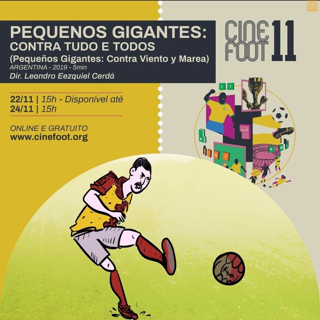 Pequeños Gigantes - Serie de Cortometrajes tweet media