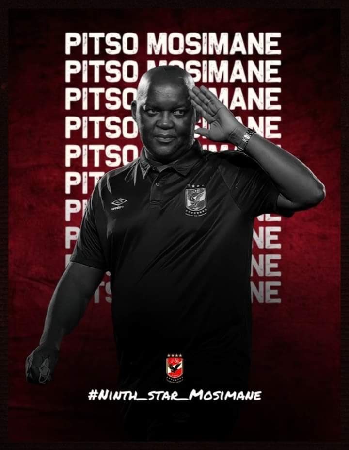 Hashimmm7's tweet photo. One step left pitso, take it over and make our dream comes true 

 #Ninth_star_Mosimane https://t.co/q2zhAhnT9j