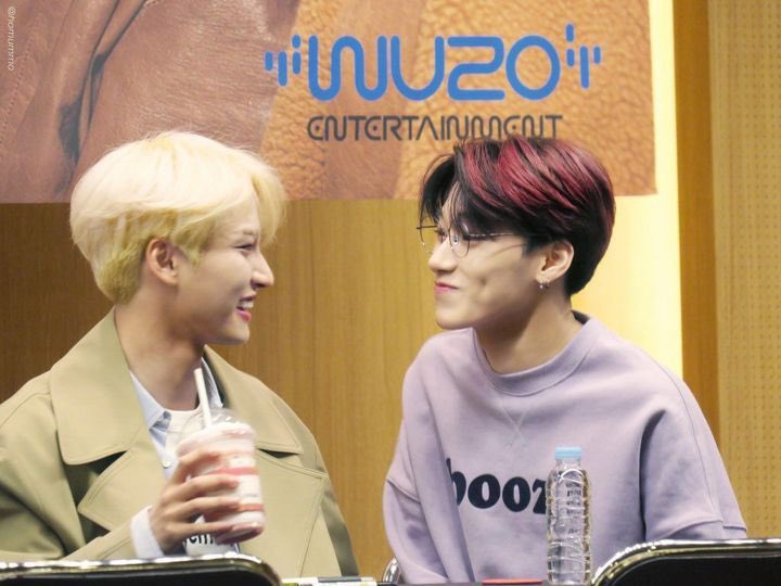  #SEONGHWA &  #SAN: some brothers you meet at birth and some brothers you meet along the way.