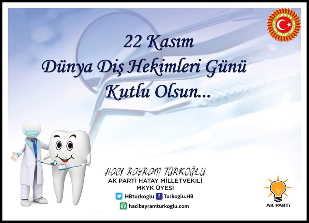 #Sağlık, Ağızda Başlar ve Güzel Gülüşler, Sağlıklı Dişlerle Olur
*
#AğızveDişSağlığı Bilincinin Oluşması, Geliştirilmesi ve Yaygınlaştırılmasına Büyük Bir Özveriyle Katkı Sunan Sağlıklı Gülüşlerin Mimarları Tüm Diş Hekimlerimizin #22Kasım Diş Hekimleri Günü'nü Gönülden Kutluyorum https://t.co/1j2SG0rl8Y