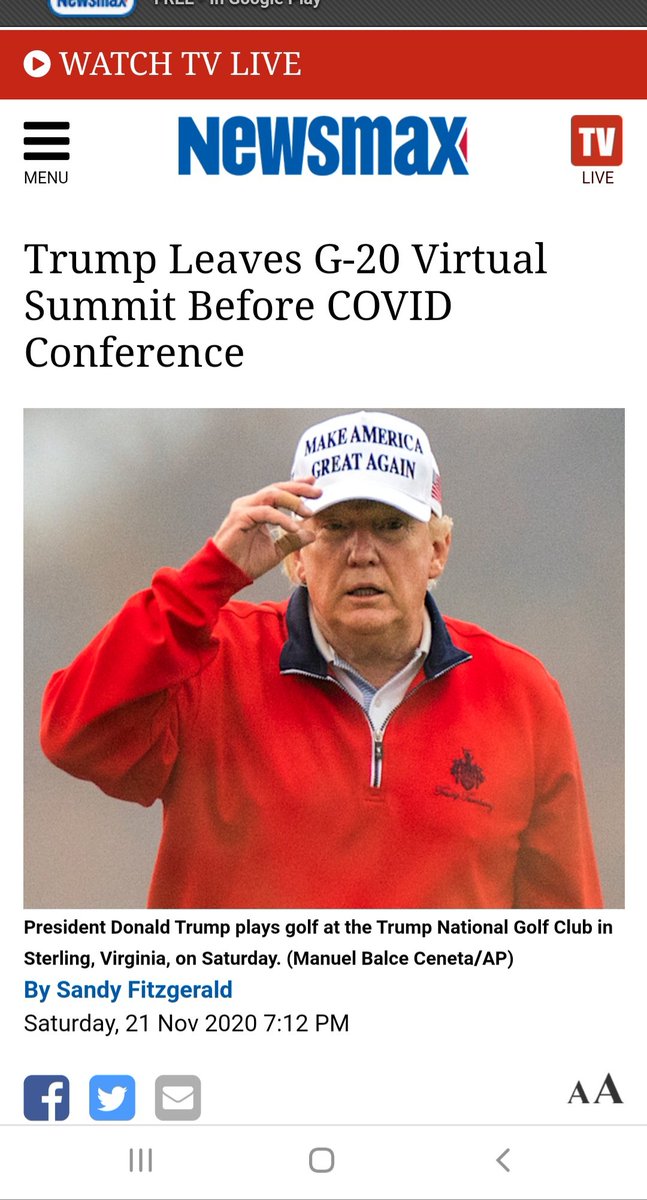 WillsKirk's tweet photo. @realDonaldTrump @larry_kudlow @EamonJavers @CNBC Even your pals at @newsmax are contradicting this story 🤥 https://t.co/XvglGzx81I