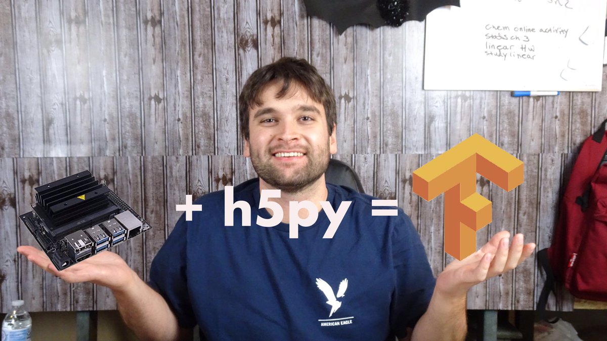 islanderrobotic's tweet image. What’s up everyone, just posted a brand new video on my YouTube channel. Explaining how to install Tensorflow on to the Jetson nano, as well as how to fix the h5py install error. #tensorflow #tensorflowtutorial #jetsonnano                        youtu.be/ynK-X5IPu1A