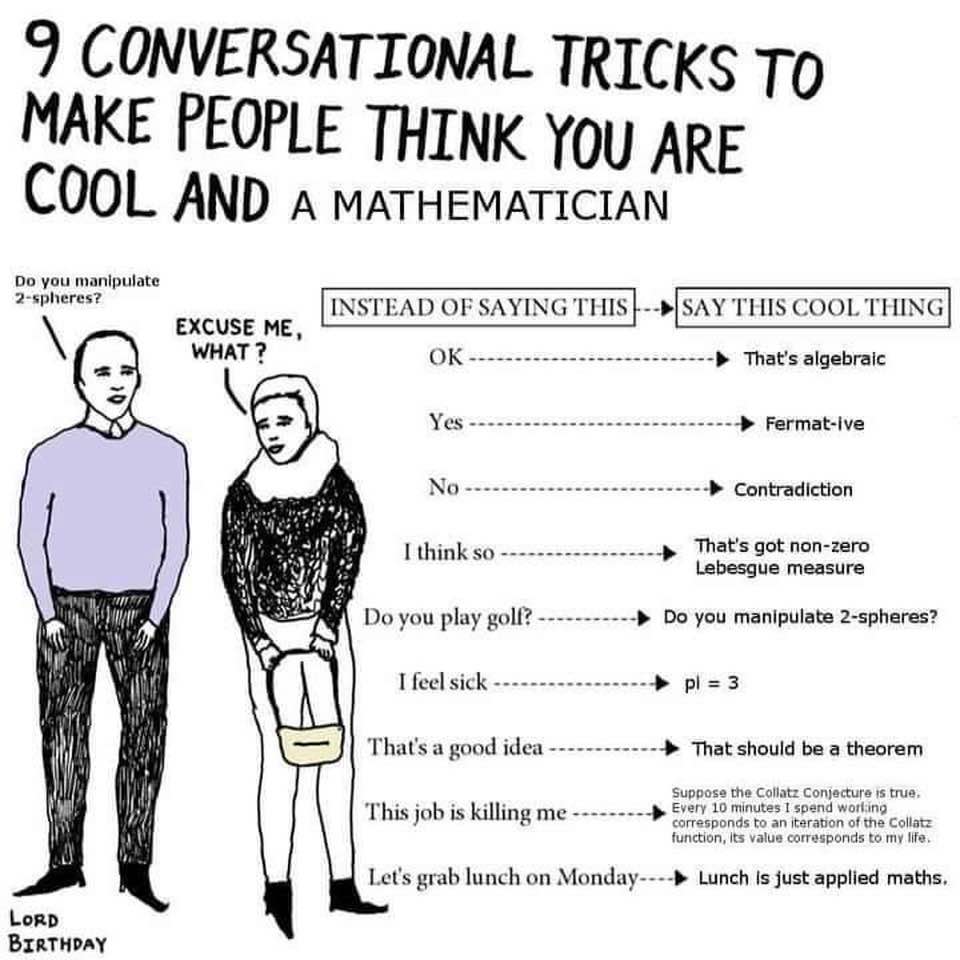 Conversational tricks!