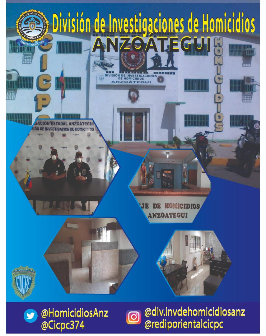 Conoce nuestras Oficinas: División de Investigaciones de Homicidios Anzoátegui... Estamos para servirle.. #Cicpc instagram.com/p/CH6BXirhAm-/…