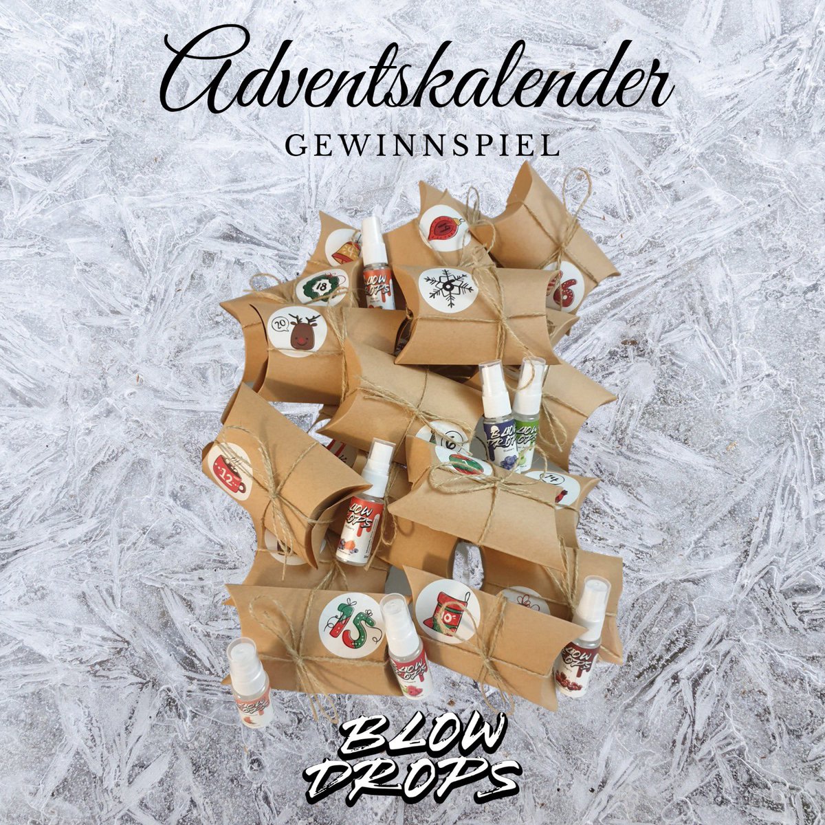 Teilnahmebedingungen: 
Folgt: blowdrops auf Instagram #Gewinnspiel #adventskalender #adventskalendergewinnen