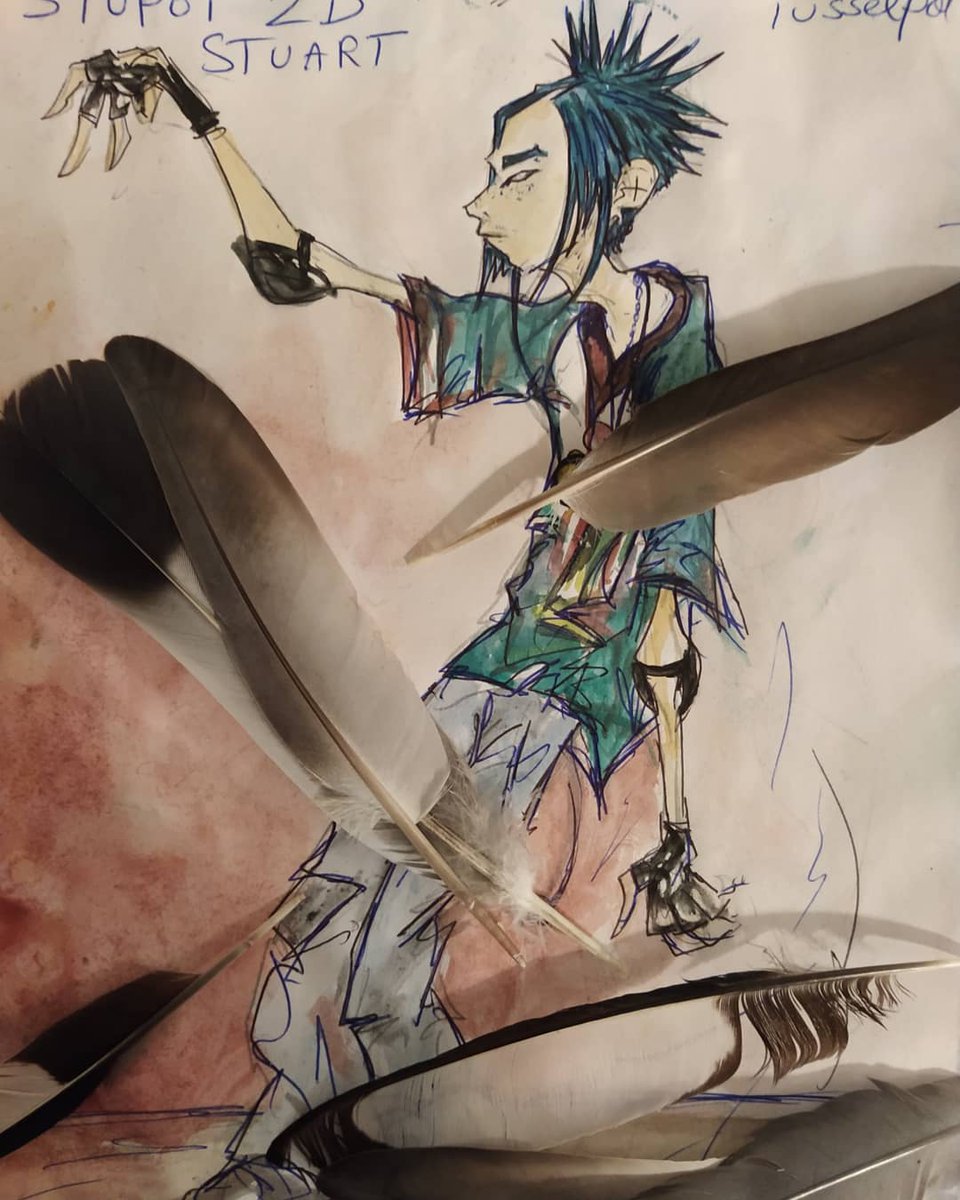 eaudae's tweet photo. 💓💓💓 #2d #2dstuart #2dgorillaz #gorillaz #2dstuartpot #stuartpot #stuarttusspot https://t.co/sfgnbIluhx