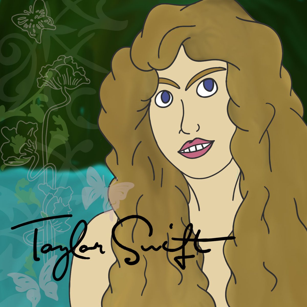 splimeyart's tweet image. I’m doing a series of redraws of every album that @taylorswift is re-recording bc of how excited I am for them!! First off her self titled album! @taylornation13 #taylorswift #swiftie #albumcover #taylornation #redraw