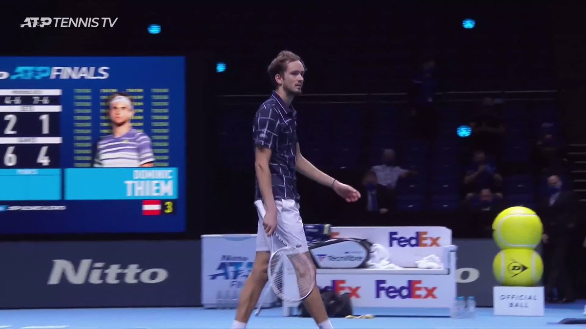 An incredible moment 🏆
🇷🇺 @DaniilMedwed, you are a #NittoATPFinals champion!
🎥: @TennisTV
https://t.co/cf9ITXSzYo