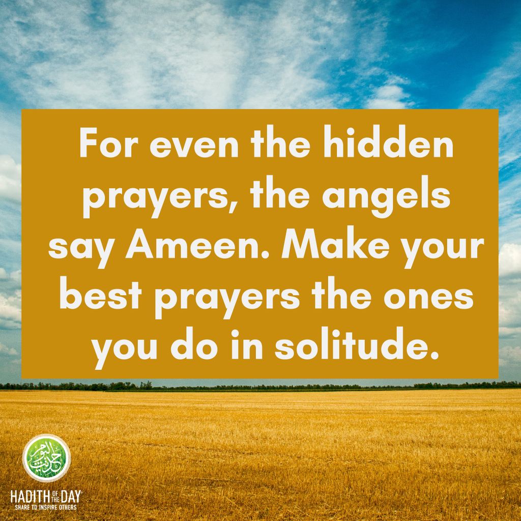 Hadith of the Day (@hadithoftheday) on Twitter photo 