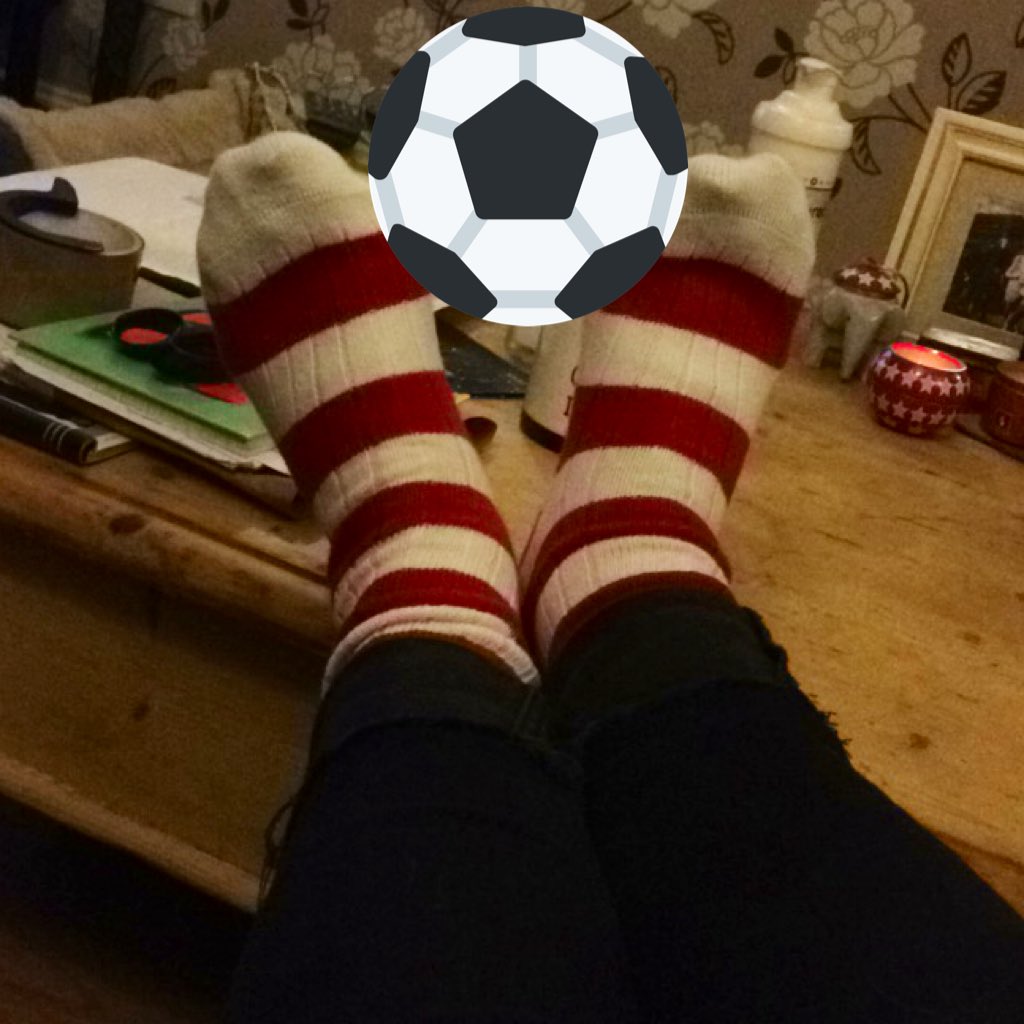 redjulie17's tweet photo. @TheLostFox55 @LFC @LCFC @winorlosesocks Staying on #theygoagain #luckysocks @winorlosesocks ๐คฃ https://t.co/J5NLMRQLZL