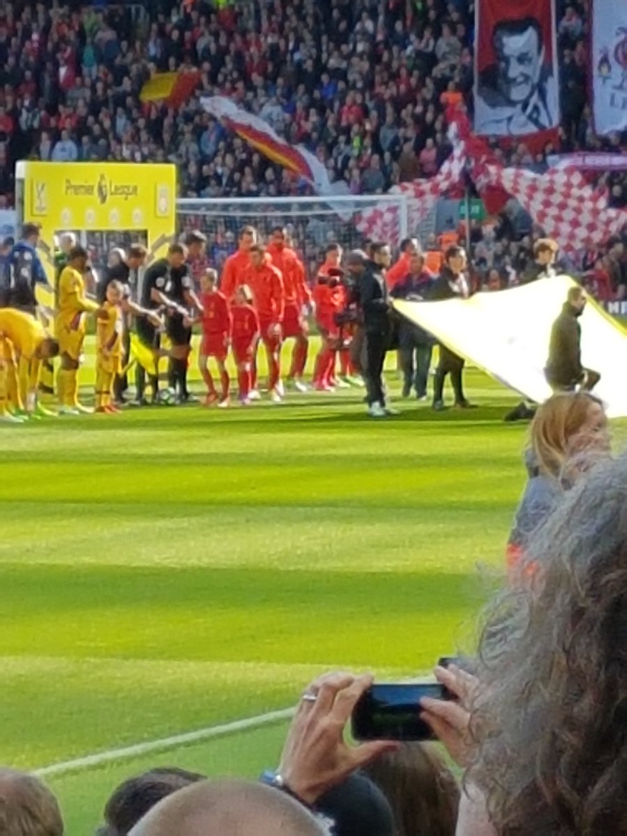 MarkQuinnyYNWA's tweet photo. @LFC @LFCHelp @LFCTV @LivEchoLFC @TheRedmenTV @LFCTV @JamesMilner @JHenderson  last time Liverpool lost at Anfield 64 games ago I took action I banned my daughter ruby from Anfield she was the club mascot for the day v Crystal Palace, (still jealous of her) #stillbanned #YNWA https://t.co/t8oXp2kJmw