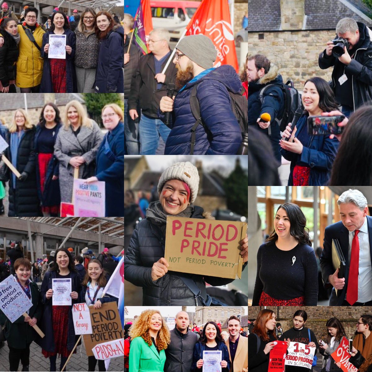 Because periods don’t stop in a pandemic, we didn’t give up. The final vote on the Period Products (Free Provision) (Scotland) Bill is on Tuesday. 💪🩸#freeperiodproducts 

Thank you to every single person who has made this possible. ❤️

Latest news 👉dailyrecord.co.uk/news/scottish-…