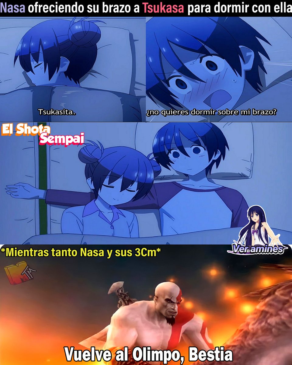 EveryWaifus's tweet photo. Nasa: lo siento, es que... me excite...
#anime: tonikaku kawaii https://t.co/zEeL6y9LBk
