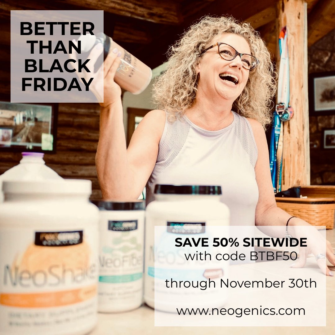 Neogenics_'s tweet photo. Products backed by science, transparency, effective results, and a money-back guarantee make people happy 😀 50% off those products also makes people happy 😃 We ❤️ to make people happy. https://t.co/7q41Ogv5y1

#BlackFriday
#Supplements
#FindYourFeelBetter 
#MyChangeForGood https://t.co/I8St93Jf4w