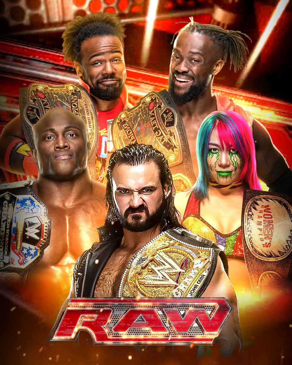 WWGFX1's tweet photo. Today's Raw Champions in the 2007 Era

#wwe #raw #graphics #gfx #designs https://t.co/U81Fmv18ZI