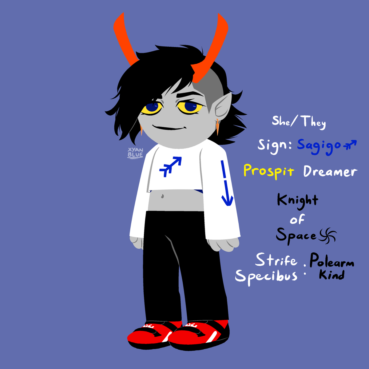Xyan_Blue's tweet photo. ORIGINAL CHARACTER DO NOT STEAL!!! #homestuck #fantroll https://t.co/51eUAGjcTZ