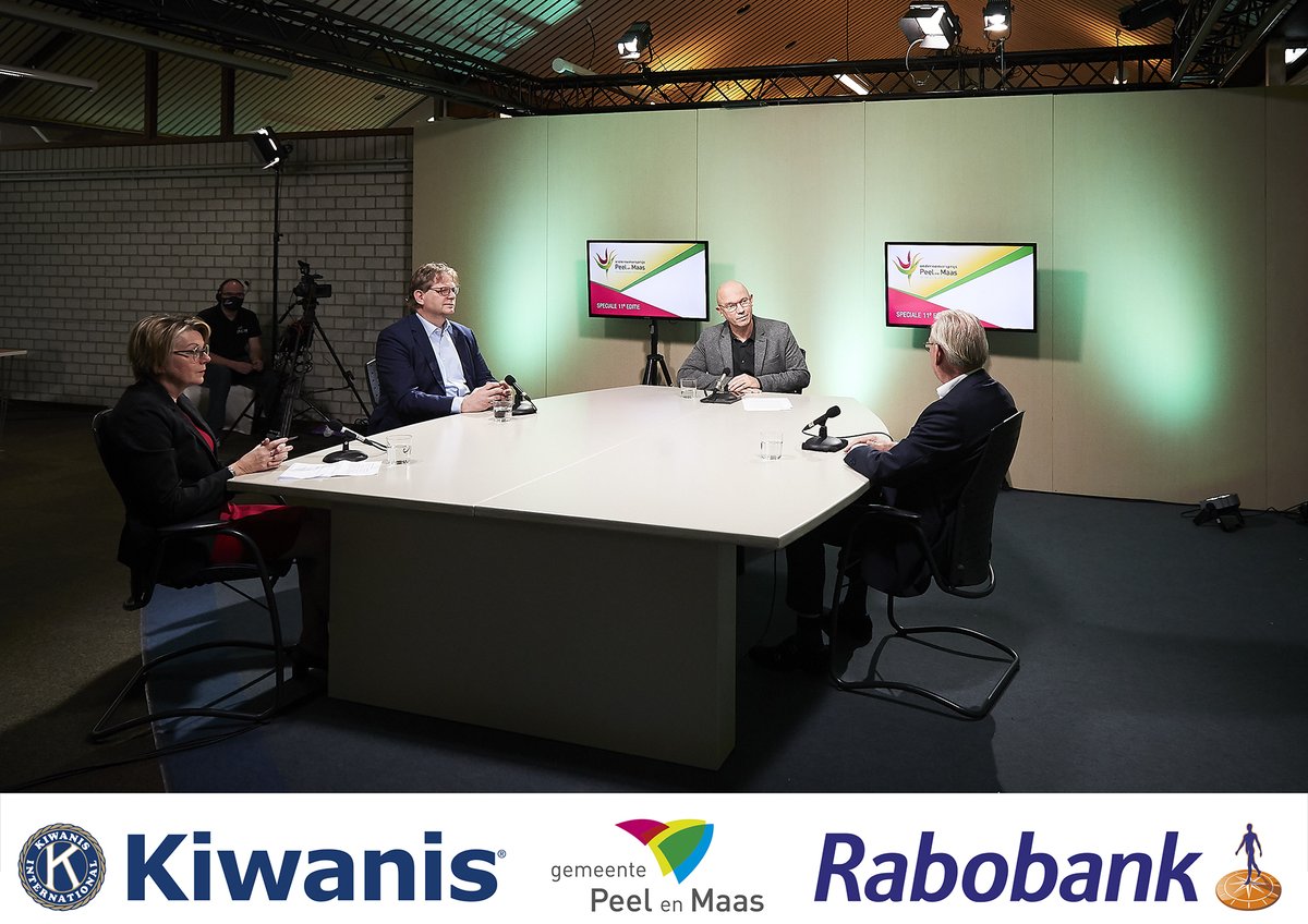 🎬 Vandaag hebben de opnames plaatsgevonden in de studio van Omroep P&amp;M. Komende weken gaan wij aan de slag om er 2 mooie tv uitzendingen van te maken. Benieuwd naar de inhoud? Kijk dan op onze site bit.ly/2HtMmFg