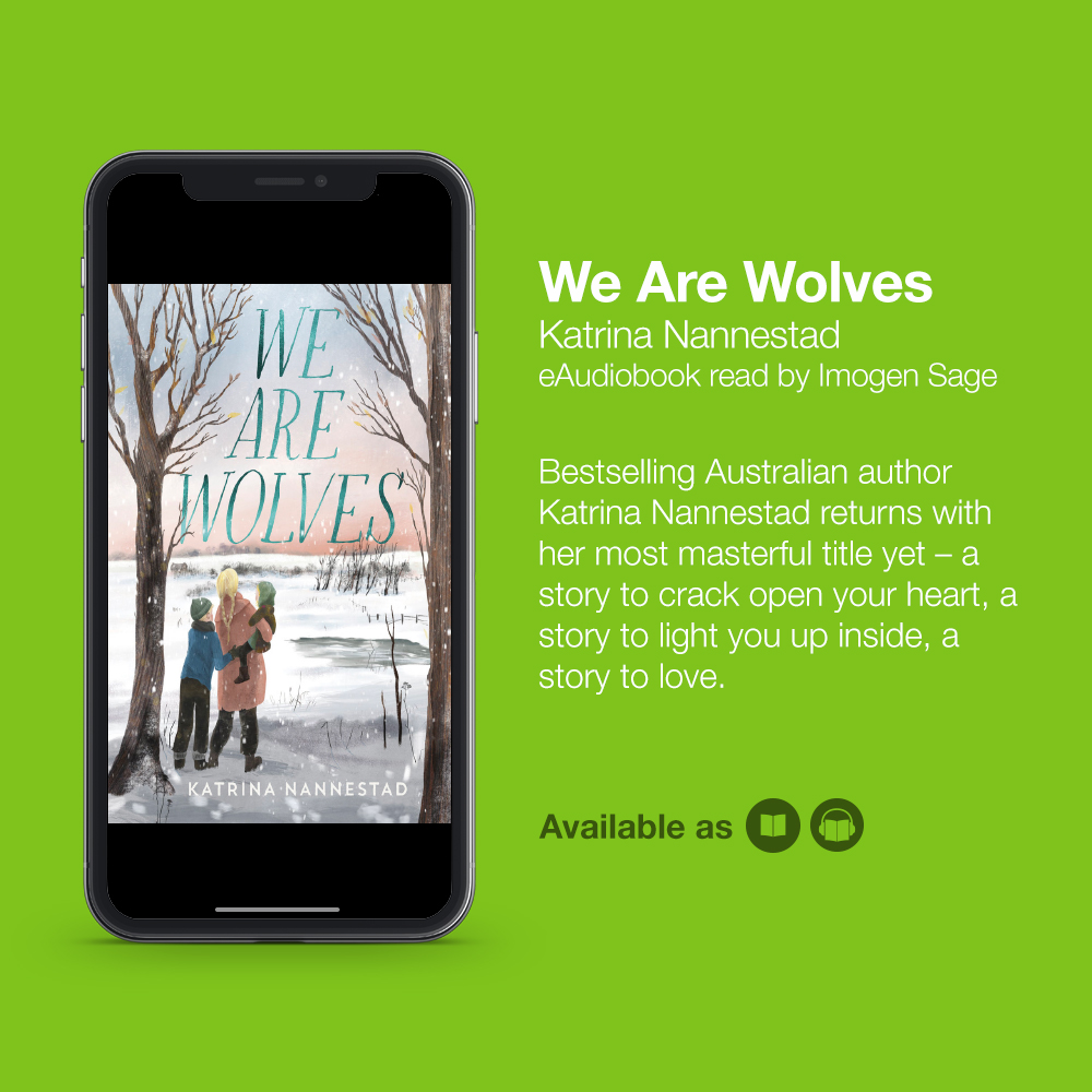 Bestselling author #KatrinaNannestad returns with her most masterful novel yet -- a book to crack open your heart, a book to light you up inside, a book to love. #WeAreWolves