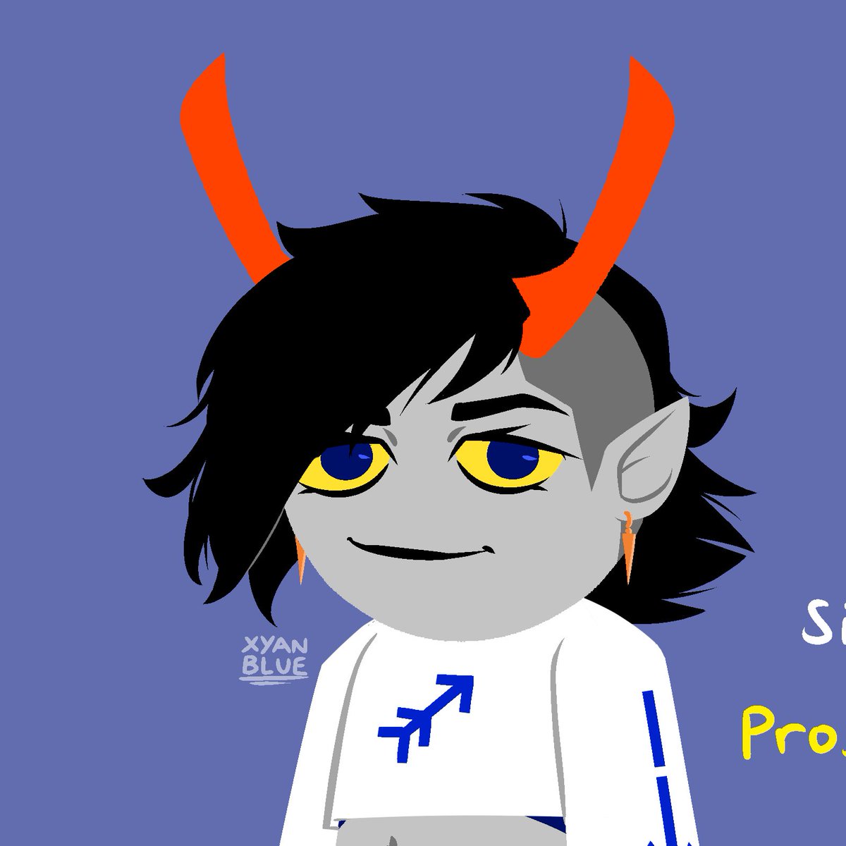 Xyan_Blue's tweet photo. ORIGINAL CHARACTER DO NOT STEAL!!! #homestuck #fantroll https://t.co/51eUAGjcTZ