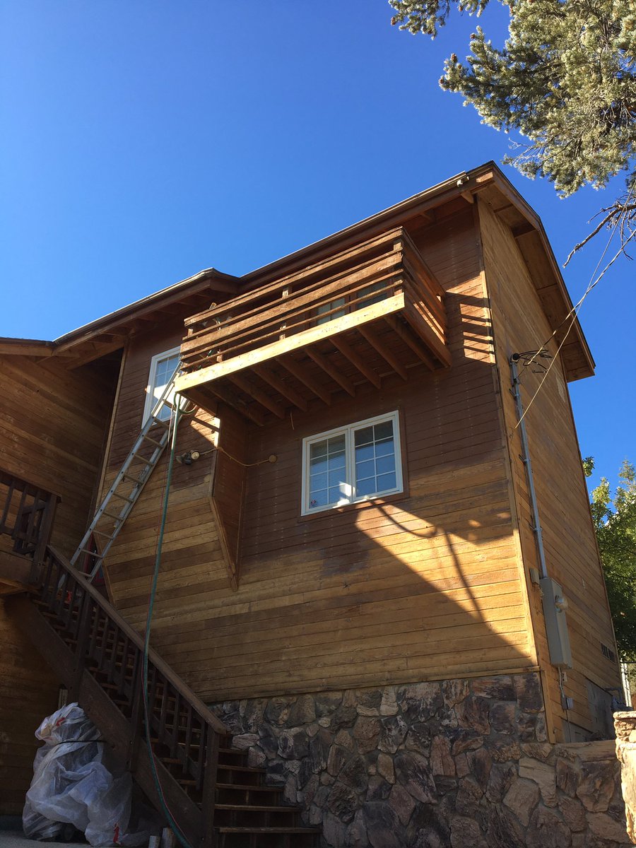 concreteblast's tweet photo. #sandblasted to prep this #mountain #home for new coat of sealer
#California #alliedsandblasting #mobilesandblasting #sandblastedwood #sandblastking # https://t.co/ap9iktOcgH