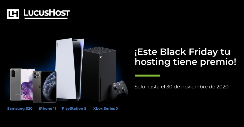 LucusHost's tweet photo. 🖤 Arranca el #BlackFriday en #LucusHost 🖤

Esta semana ahorra hasta un 50% en #Hosting. ¡Y para nuestros clientes un pedazo SORTEO! 🙌🥳👇

✅ Síguenos en Twitter
🔁 Haz RT a este tweet
💙 Dale like
💬 Dinos qué regalo eliges utilizando el #LucusHost

🔗 https://t.co/hOuEcPCeZT https://t.co/bX7PSCn1Ff