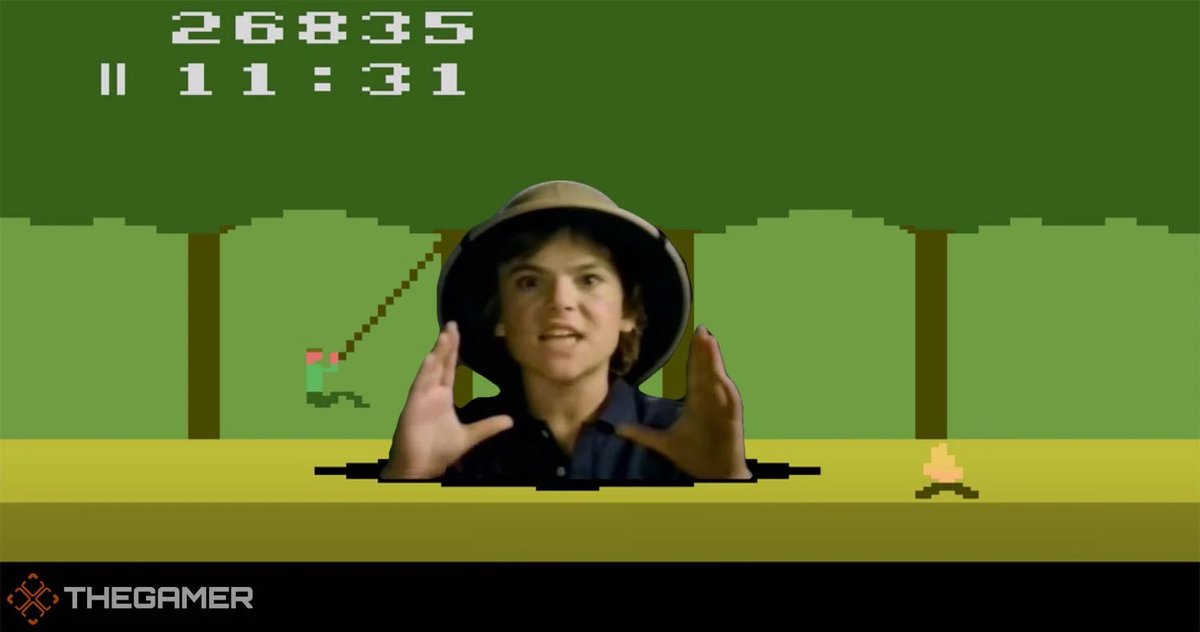 WednesdayComix's tweet image. @jackblack in the #Jumanji reboot was #PitfallHarry