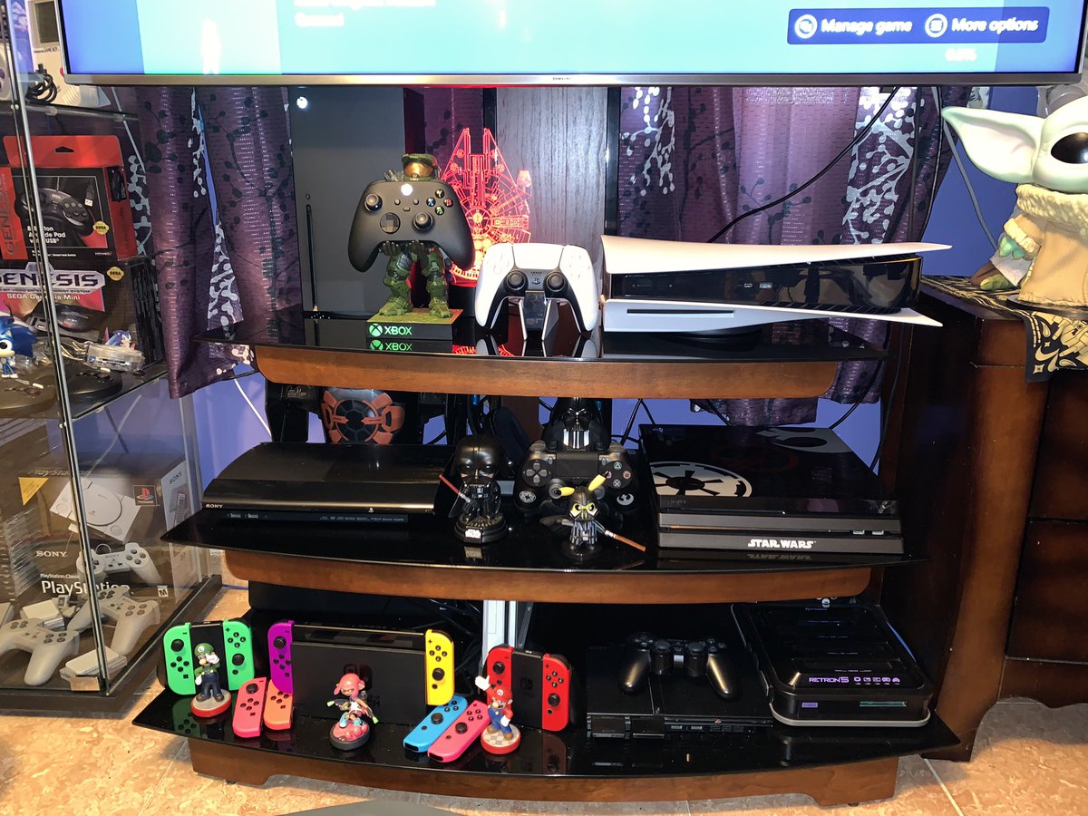 Blue_Angel_PR's tweet photo. PS5/Xbox Series X #ps5 #ps5share #ps4 #ps4share #xbox #xboxseriesx #nintendoswitch #ps2 #ps3 #playstation #starwars #darthvader #cableguys #exgpro #retrogaming #videogames #videogameroom #videogamecollector https://t.co/e9lREmtmJI