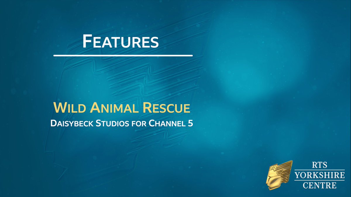 Thrilled  #WildAnimalRescue  @channel5_tv has won  #BestFeature at the Yorkshire  #RoyalTelevisionSociety Awards.My idea was to make a show with the awesome people who work with wildlife right at the heart.Delighted that's been recognised @SteveBackshall  @mirandaKnature  @BillOddie