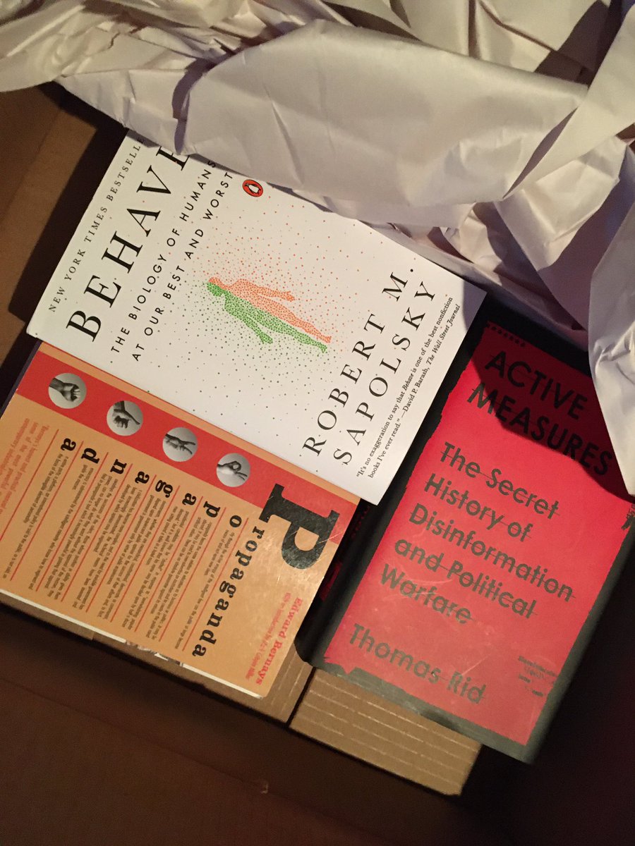 RobertaSBraga's tweet photo. Best Sunday afternoon delivery, and just in time for Thanksgiving week! π€ @strandbookstore #StrandHaul https://t.co/zhXPNttfR6