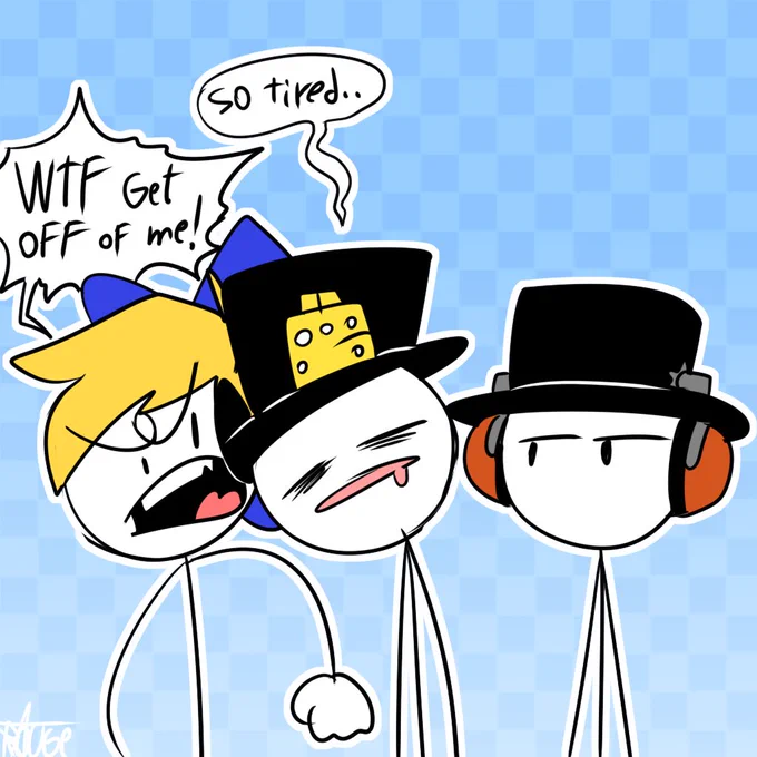 I don't need a reason to draw these three
I just love em ok?
#HenryStickmin #HenryStickminFanArt 