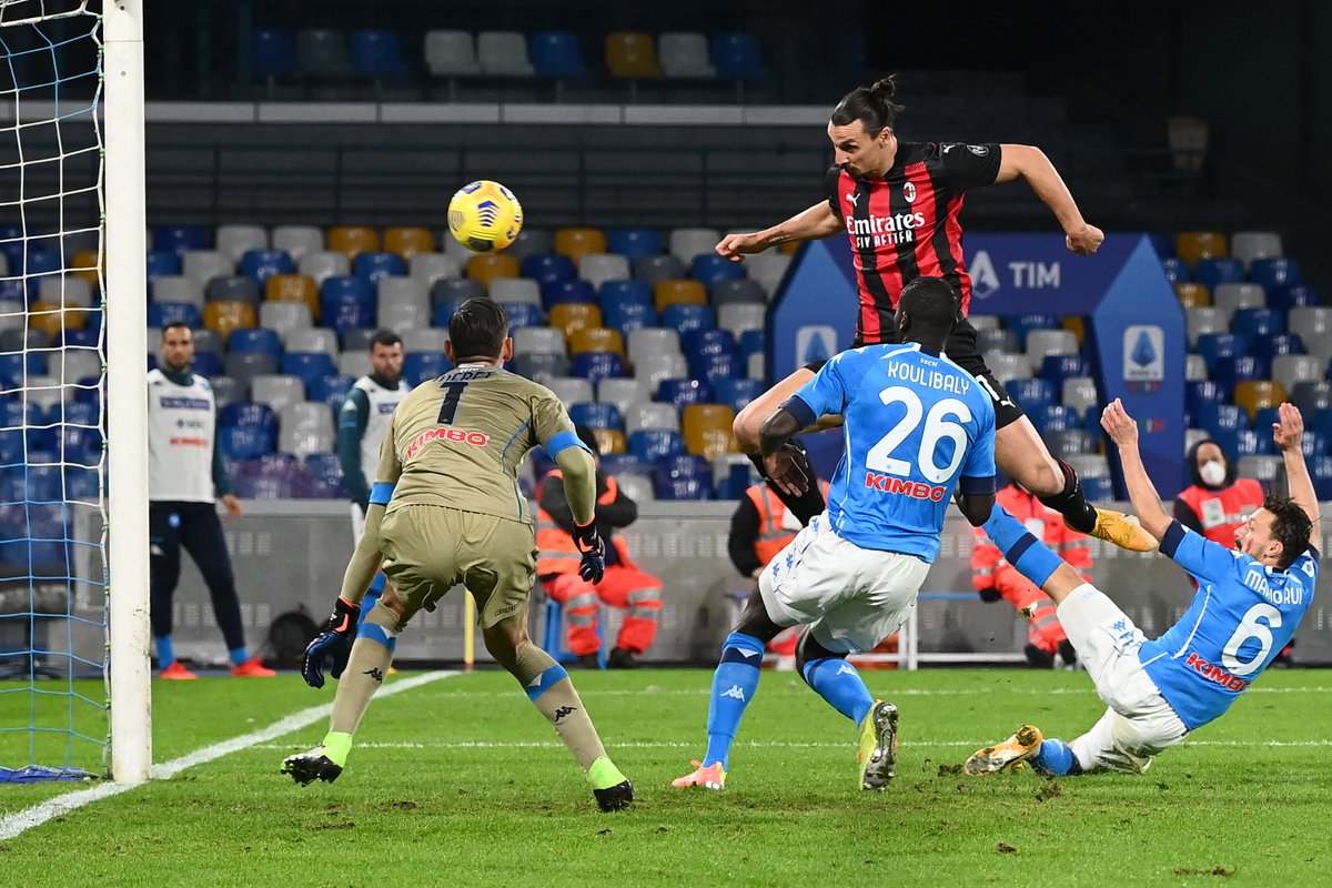 EuropaLeague's tweet photo. Zlatan Ibrahimović has now scored ten goals in six Serie A games this season – and 20 in Serie A in 2020. 🔥🔥

#UCL https://t.co/HYtrLPR97l
