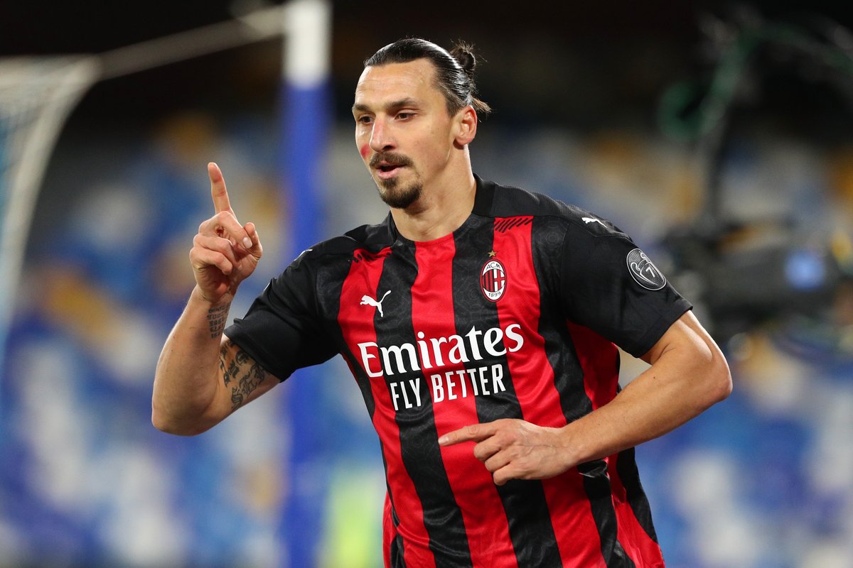 EuropaLeague's tweet photo. Zlatan Ibrahimović has now scored ten goals in six Serie A games this season – and 20 in Serie A in 2020. 🔥🔥

#UCL https://t.co/HYtrLPR97l