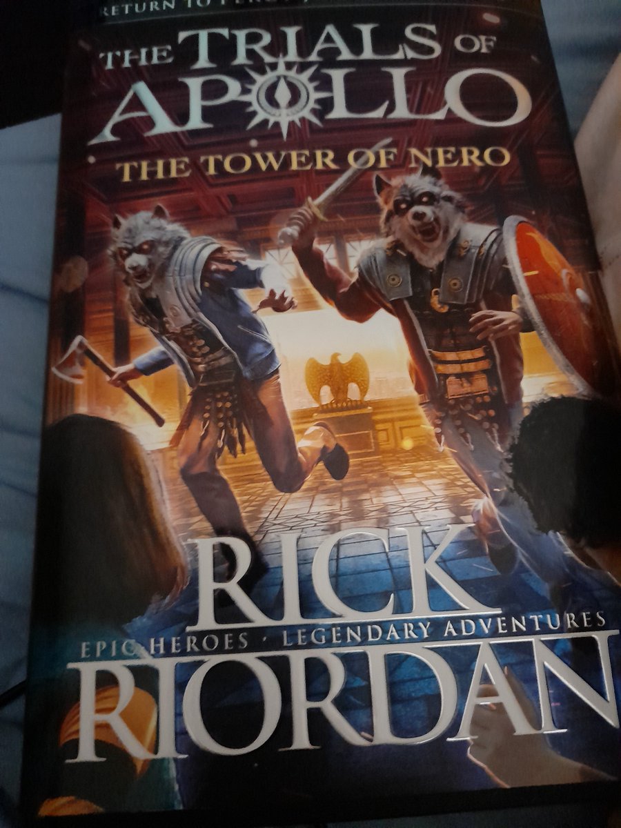 KateGredandForg's tweet photo. Finally had a few free hours and sat down and read this. Couldn't put it down. Amazing ending @rickriordan https://t.co/CxPqrPCCl1
