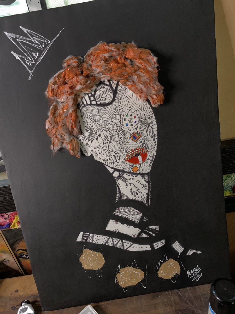 Shanktel1's tweet photo. Hey guys shanktel’s newest art piece Called SOUL...
Please RT, like and comment if you like it❤️❤️

 #Recession2
#artistsontwitter https://t.co/JJriwAXtRJ