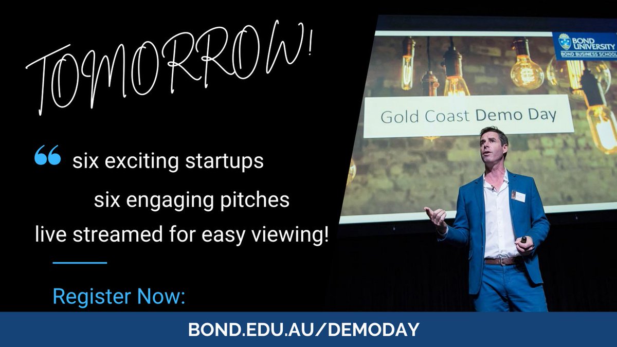 BadenURen's tweet photo. #GCDemoDay is live tomorrow night! Register for the #livestream https://t.co/hLFxKbPkkE
Pitching: @securestackco | @eggy_life | @indirectoryapp | StackedFarm | GenArtz | Essential Bees
#gcstartups #qldstartups #advanceqld #startups #startupaus https://t.co/g21fjLEeON