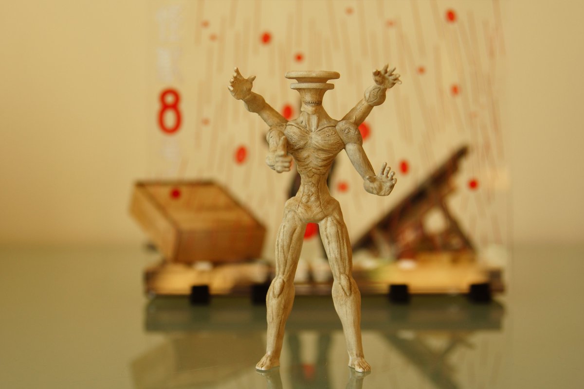 lazynobo13's tweet photo. Made another figure #怪獣８号 #KaijuNo8 https://t.co/HSPFu7SPF1